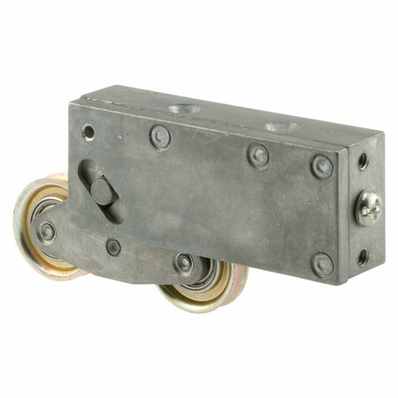 PRIME-LINE 1-1/2 in. Steel Ball Bearing Sliding Door Tandem Roller Assembly D 1586